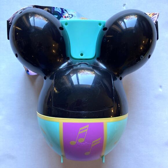 Disneyland Paris Music Festival Mickey Plastic Popcorn Bucket/Purse Disney Parks - Picture 6 of 8